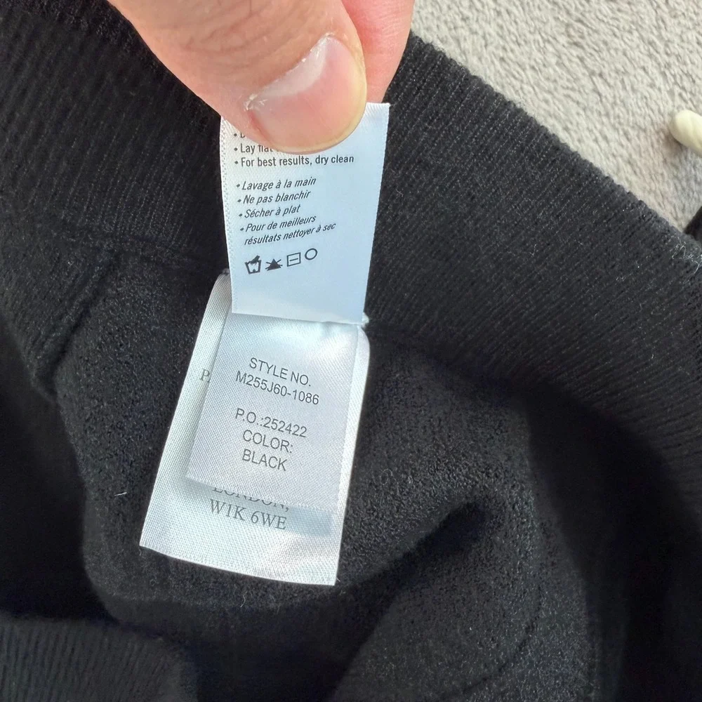 Paige Gowen Sweatpants Joggers in Black Men‎ XL Drawstring Pockets NWOT $229